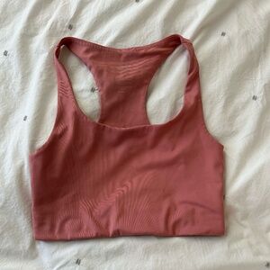 Girlfriend Collective Paloma Sports Bra in Dusty Rose